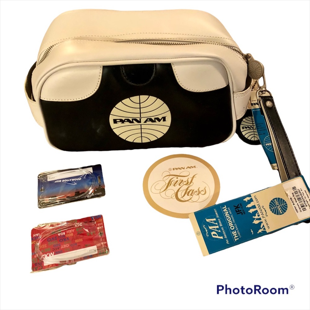 💠 PAN AM Retro Cabin Toiletries Bag